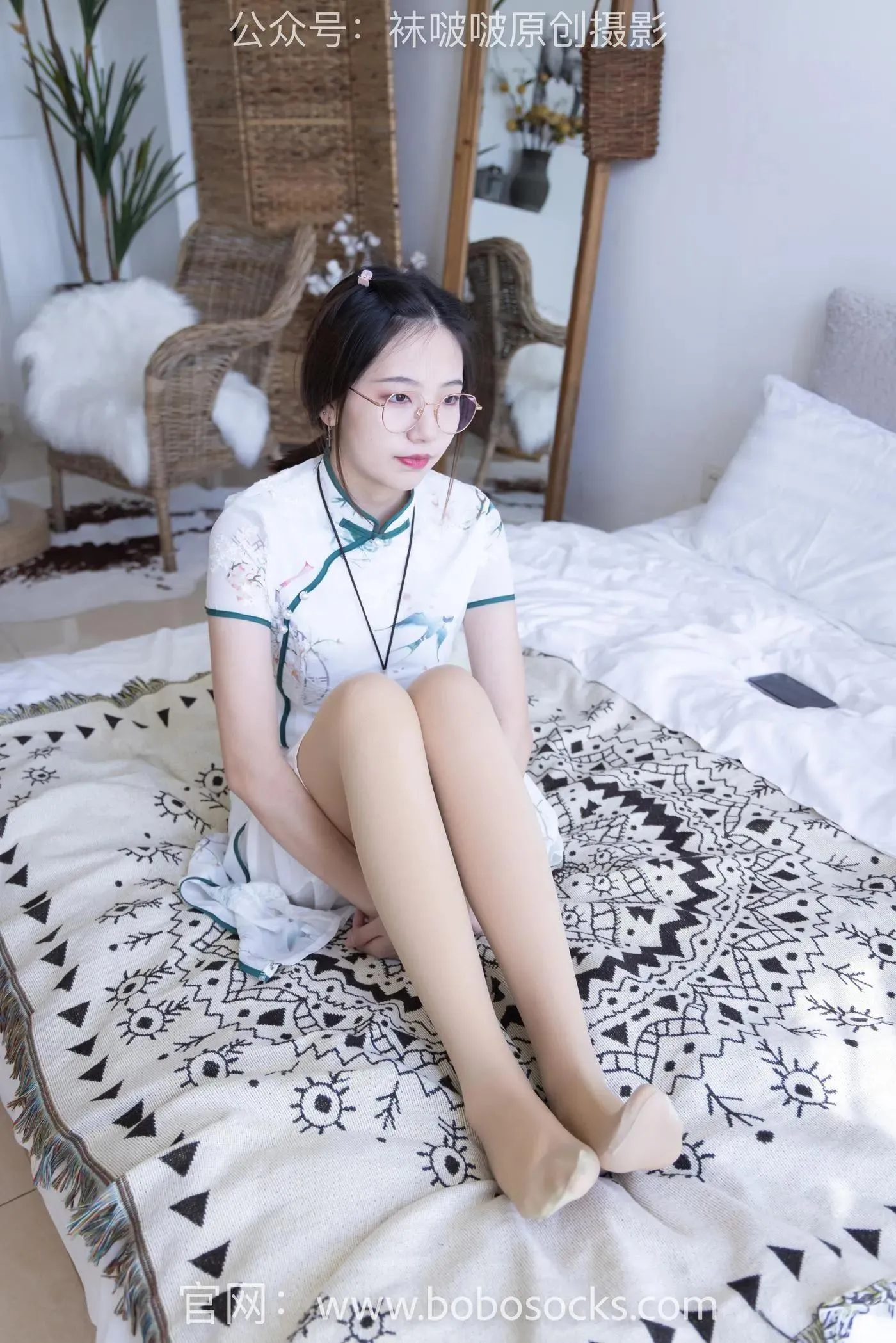 [BoBoSocks袜啵啵]NO.129 小甜豆-平底鞋、双层厚肉丝 [133P]插图8